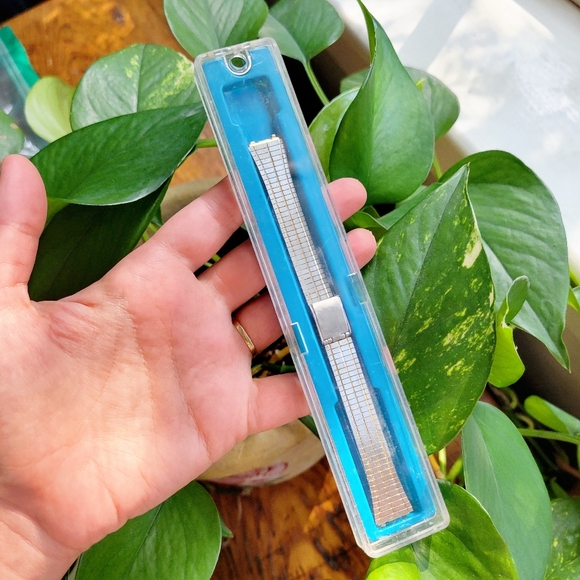 Vintage Silver & Gold Watchband - Picture 1 of 5